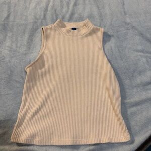 Old Navy Ribbed Tank Top in Cream